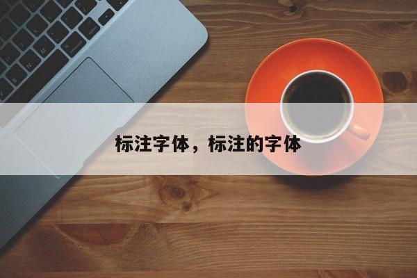标注字体,标注的字体